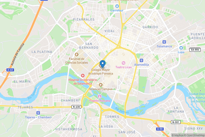 Estudio Sampere Salamanca - Open Street Map